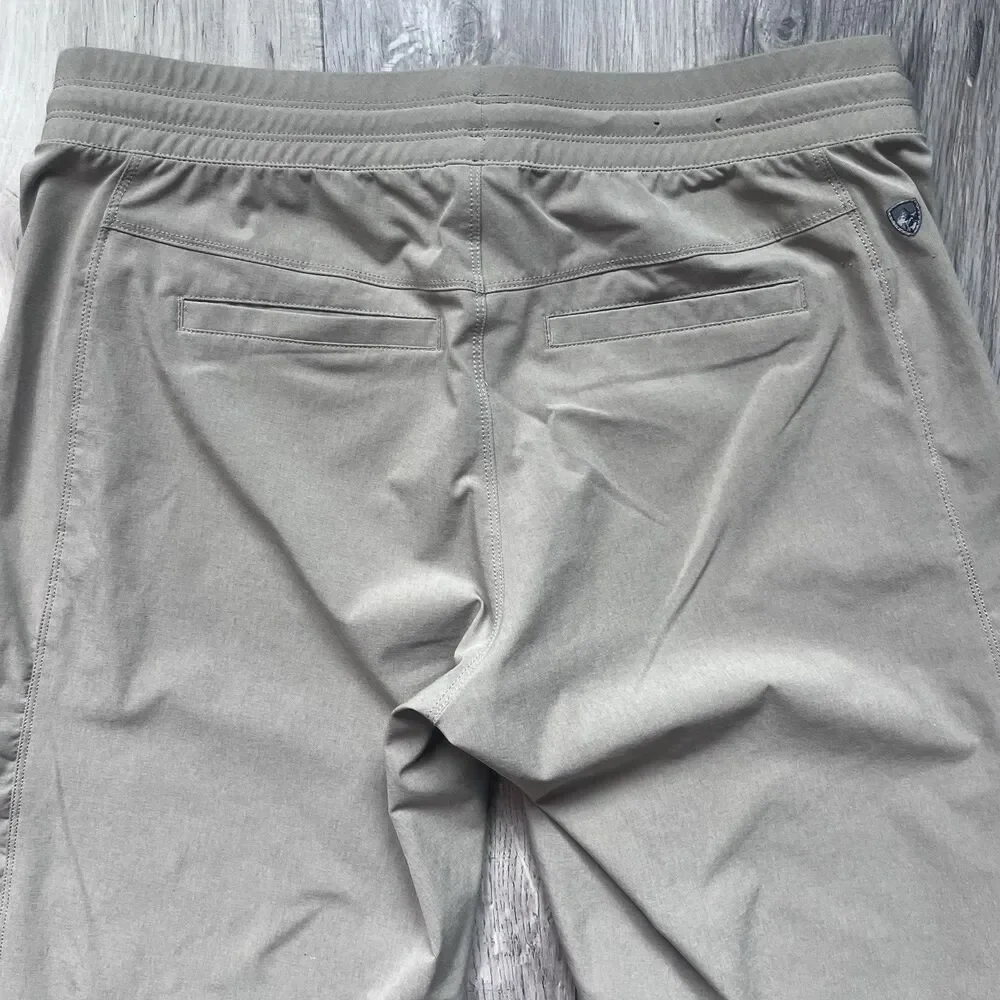 KUHL Freeflex Move Pants Women’s Size Medium Reg UPF 50+ Outdoors Hiking Tan